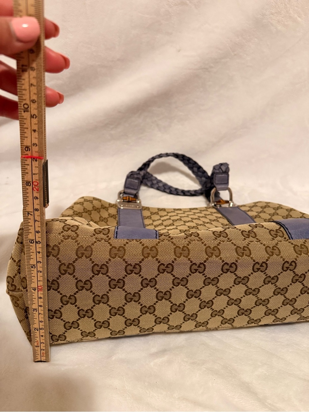 Gucci Bamboo Bar Libeccio Tote - Picture 14 of 16